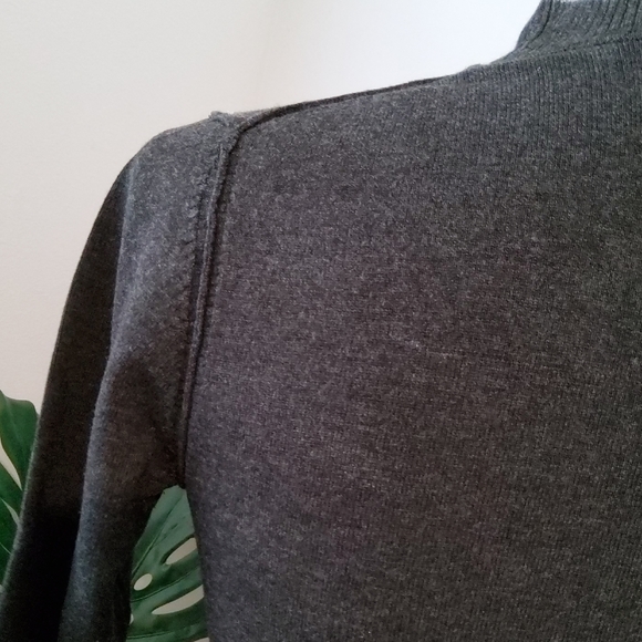 Philosophy Charcoal Turtleneck Sweater - Picture 10 of 13